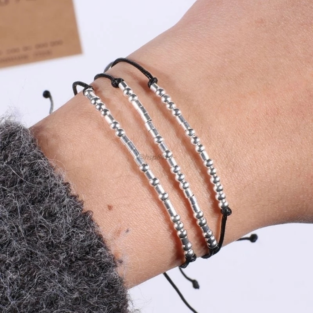 NEW | Morse Code‎ "I Love You" Bracelet
